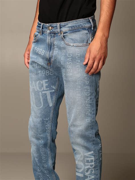 versace jeans couture bootcut dye yellow|Versace couture jeans.